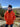 Svalbard barn MoveOn dunjakke - Mandarin
