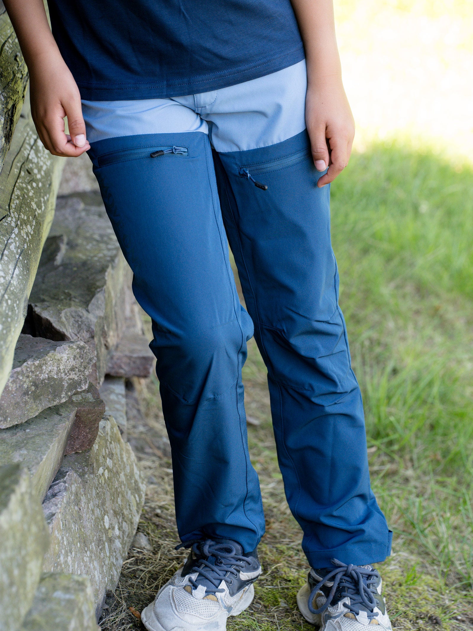 Mandal barn MoveOn turbukse - Blue shadow/Blue Teal
