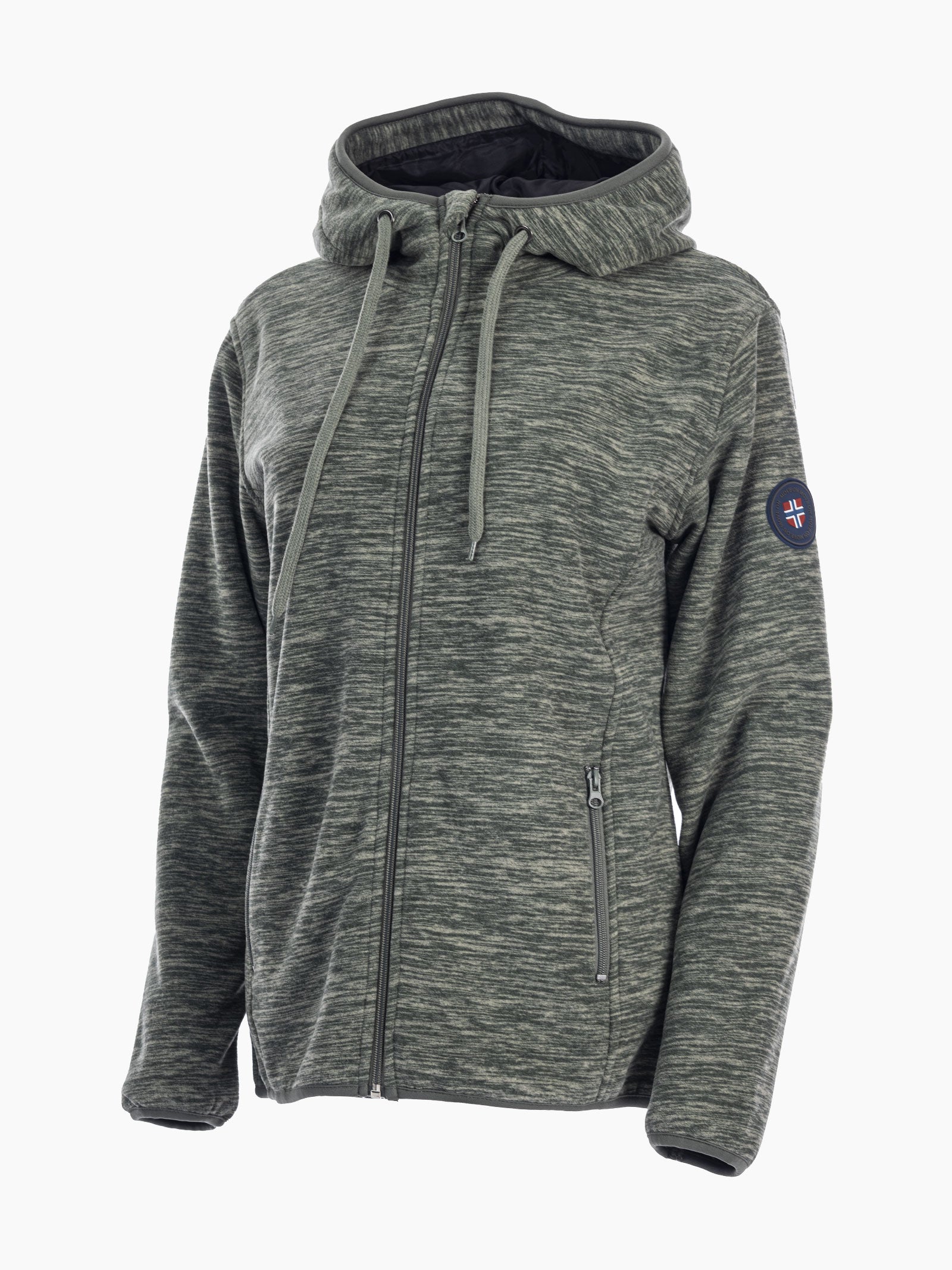 Beito dame MoveOn fleece med hette - Shadow