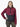 Biri dame MoveOn fleece - Plomme/Granitt