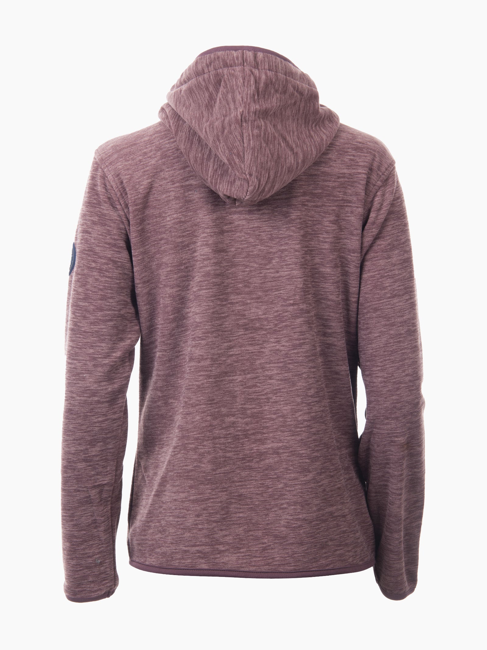 Geilo dame fleece med hette - Rose taupe