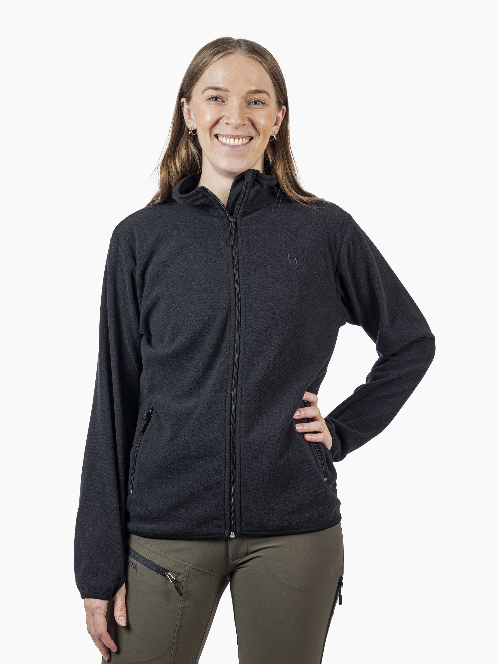 Vega dame MoveOn fleece - sort