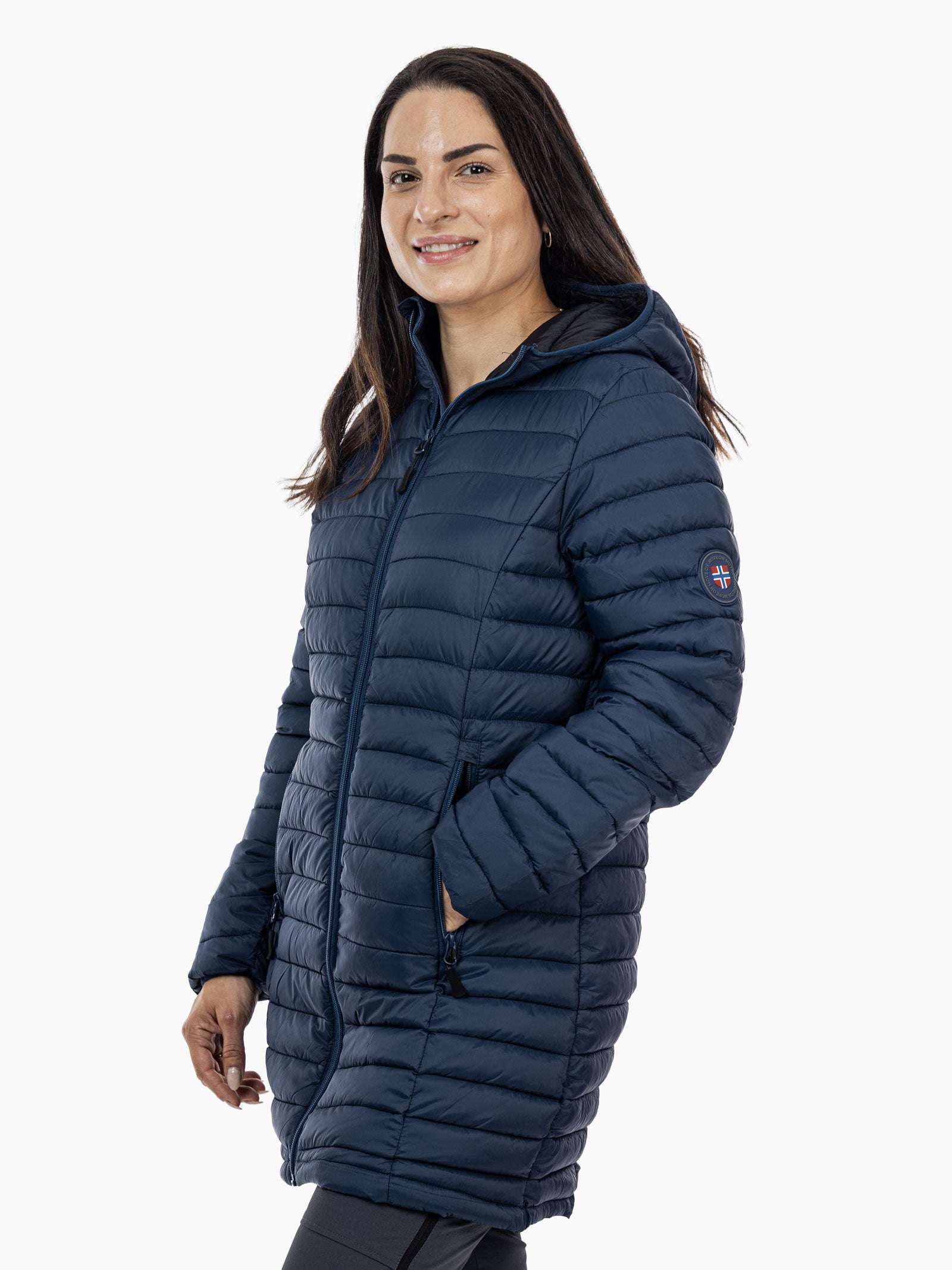 Bismo dame lang jakke m/ hette - Ocean