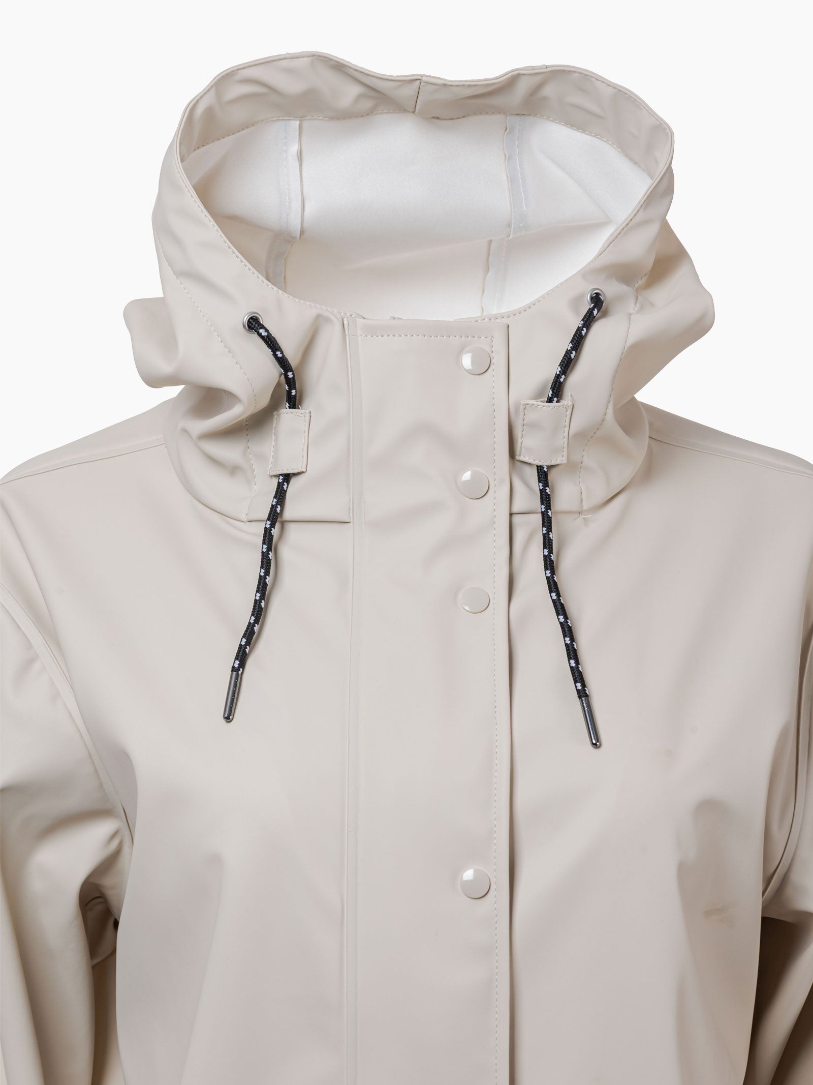 Dame klassisk regnjakke Duggregn – Lys beige