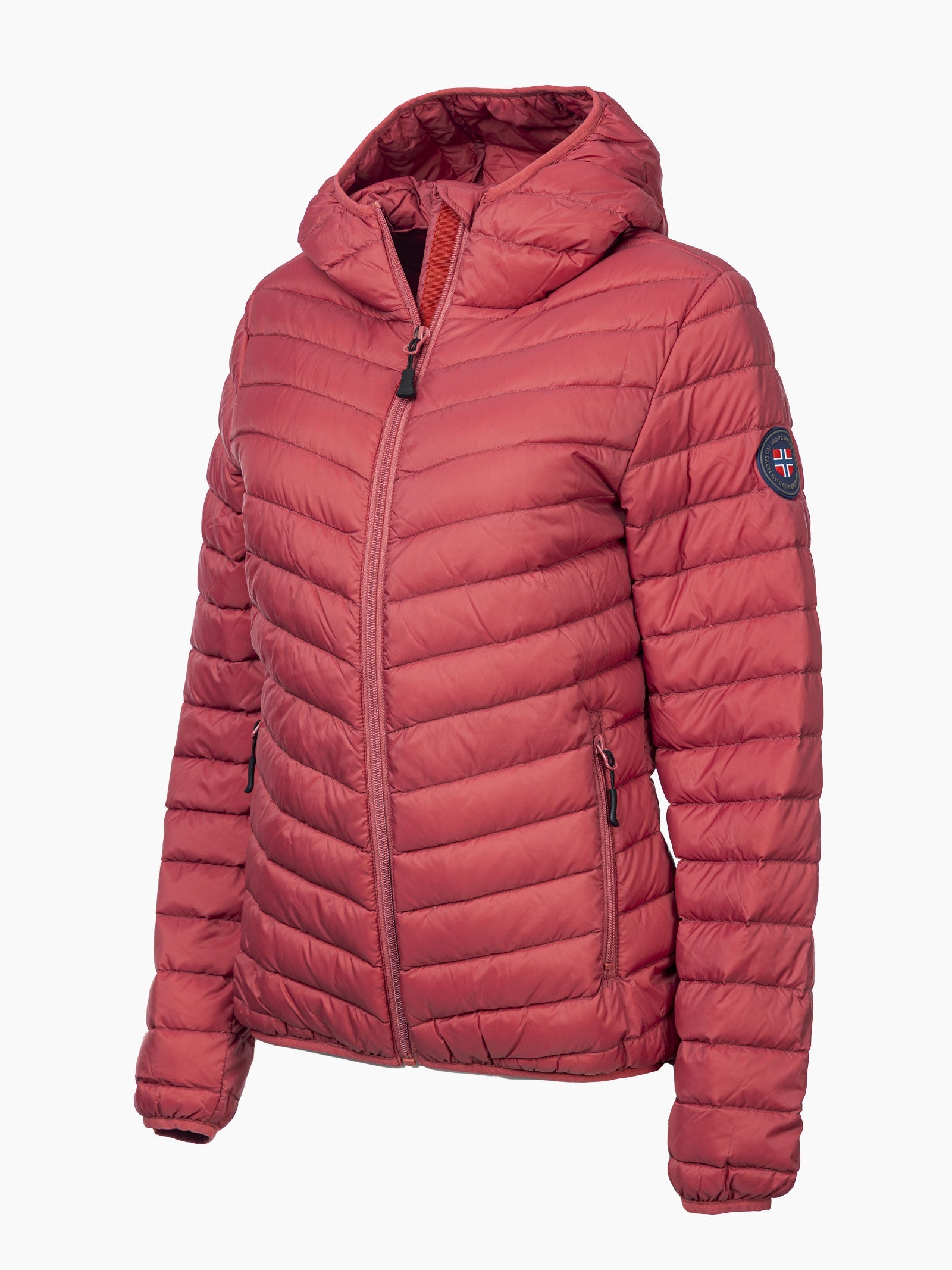 Pakketilbud - Røros tynn dunjakke og odda turbukse dame (Mineral rose)