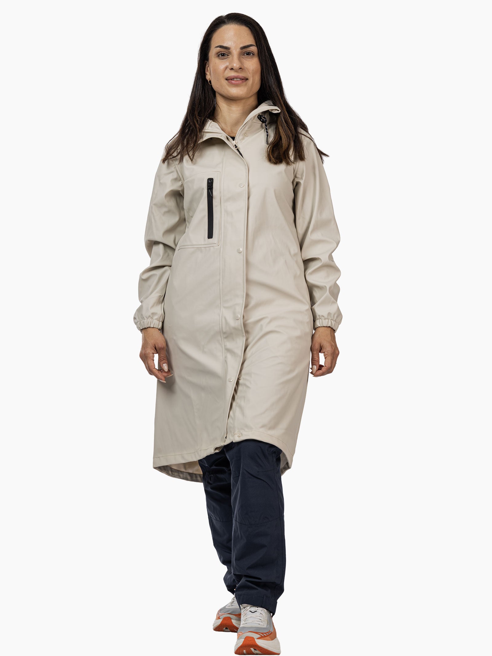 Pakketilbud – Regnfall regnjakke + Lyngseidet turbukse til dame i Lys beige/Midnight – kun 1 299 kr