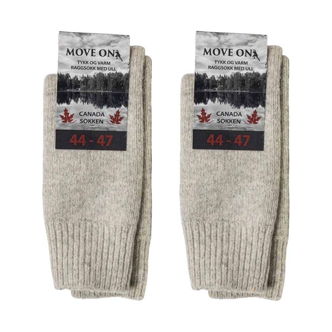 Pakketilbud - 2 par varme ullraggsokker