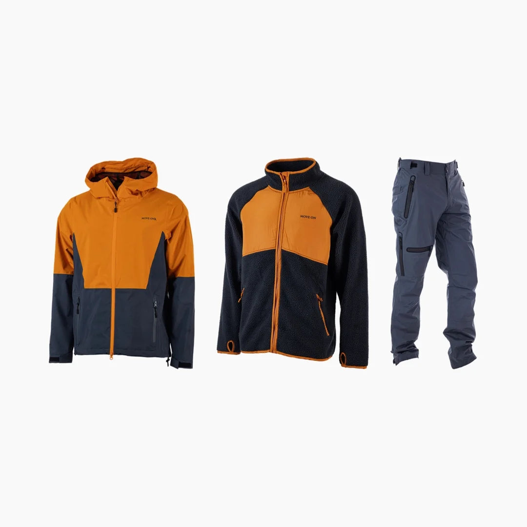 Pakketilbud – Lyngseidet turjakke, turbukse og Hallingdal fleece til herre