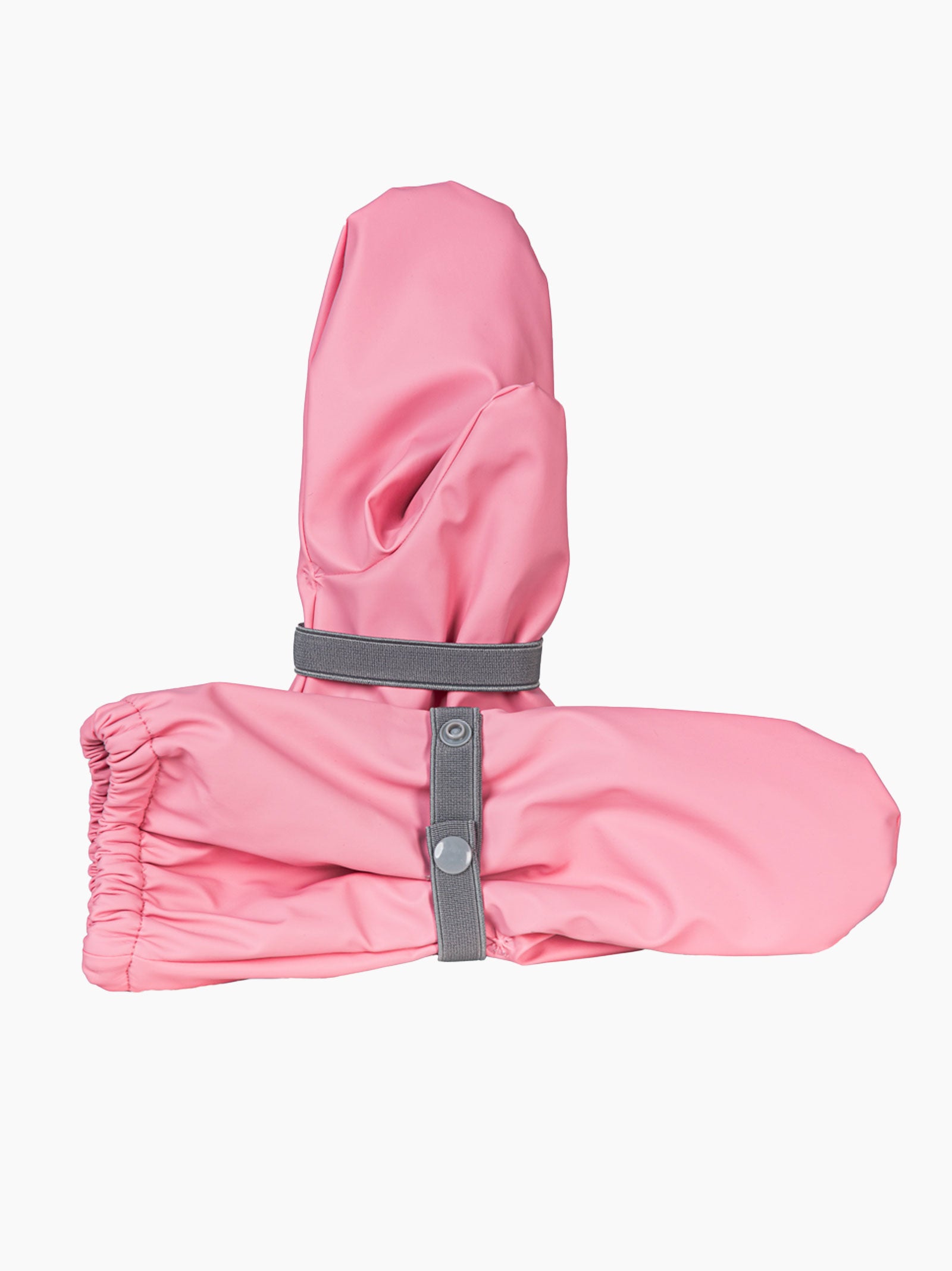 Regnvott barn Salto med fleece fòr - Rosa